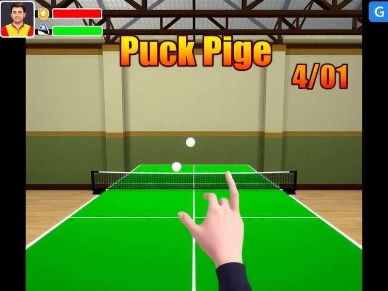 Curry Flavored Ping Pong Gameplay Screenshot